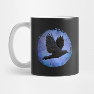 crow/raven in flight... soar Mug